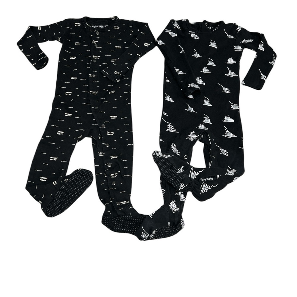 L'OVEDBABY Sleepers Organic Cotton Footie (2)
